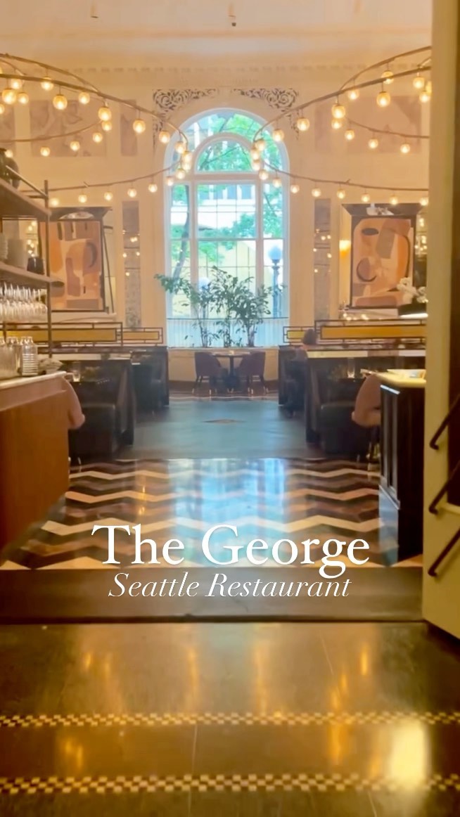 Opening on April 4, 2022, The George is a modern brasserie that focuses on seasonality and impeccable ingredients.
